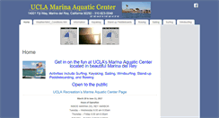Desktop Screenshot of marinaaquaticcenter.org